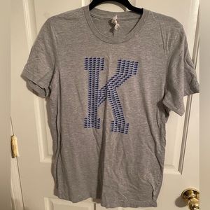 Bella Canvas brand K Kentucky state shirt